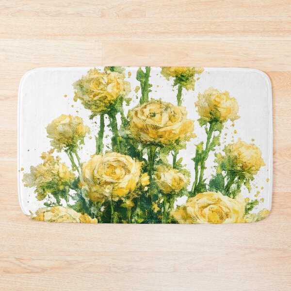 Item preview, Yellow Rose Bouquet Wall Art Print | Cottagecore Floral Decor | Romantic Botanical Flower Painting designed and sold by LoveNurseries.