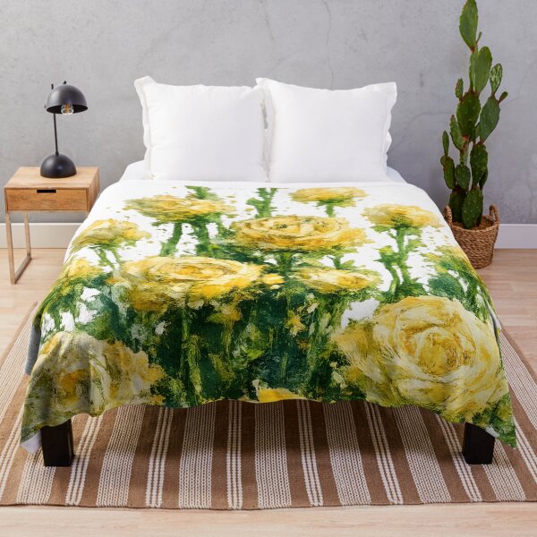 Item preview, Yellow Rose Bouquet Wall Art Print | Cottagecore Floral Decor | Romantic Botanical Flower Painting designed and sold by LoveNurseries.