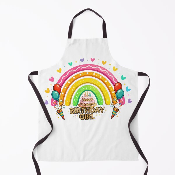 Item preview, Birthday Girl Leopard Rainbow designed and sold by QuiteOrbit.