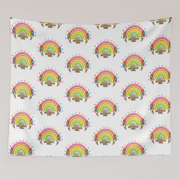 Item preview, Birthday Girl Leopard Rainbow designed and sold by QuiteOrbit.
