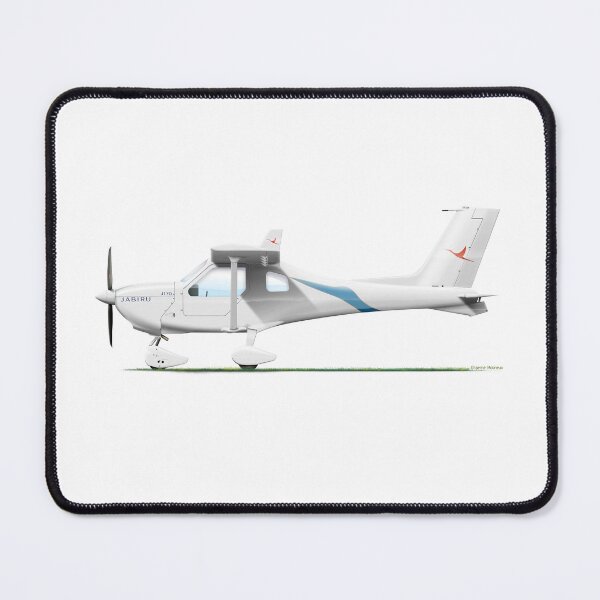 Item preview, Jabiru Aircraft J170 designed and sold by Grubby Fingers Aircraft Illustration.