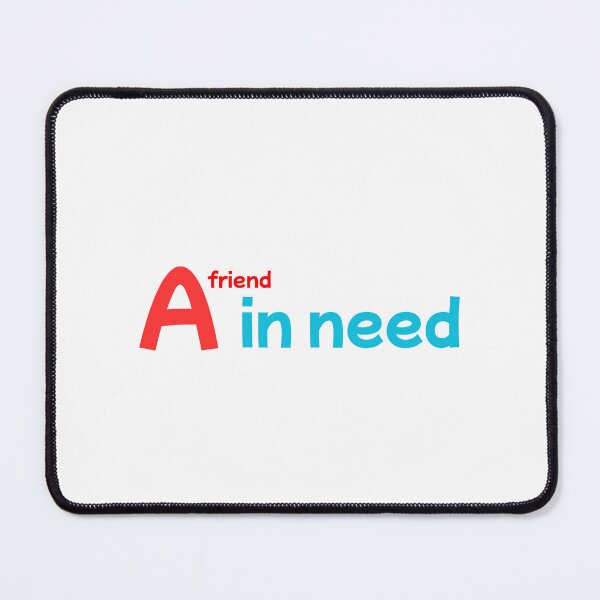 Item preview, A Friend In Need Is A Friend Indeed Typography Quote designed and sold by rich-moda.