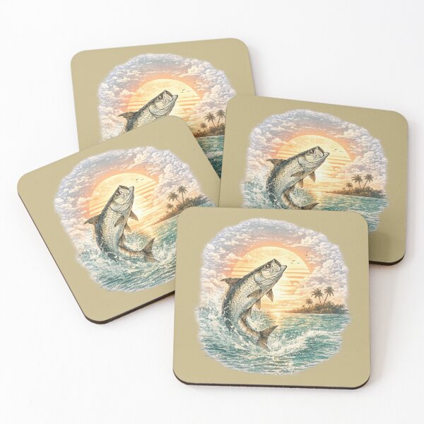 Item preview, Key Florida Tarpon Sunset Adventure designed and sold by piketo.