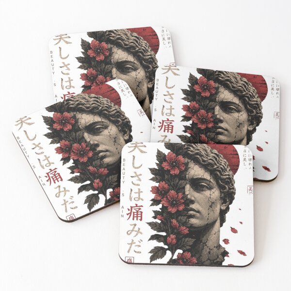 Item preview, Beauty Is Pain – Vintage Greek Statue Japanese Aesthetic designed and sold by BunnyPixel21 .