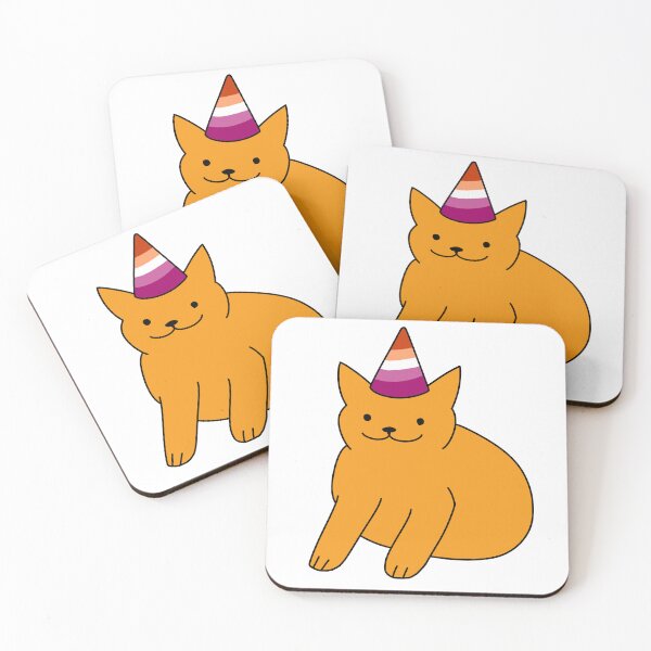 Item preview, Sweet Orange Lesbian Cat designed and sold by Swaghettio.
