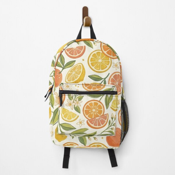 Item preview, Retro Citrus Grove Seamless Pattern designed and sold by MoonwoodStudio.
