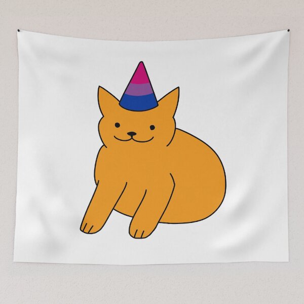 Item preview, Sweet Orange Bisexual Cat designed and sold by Swaghettio.