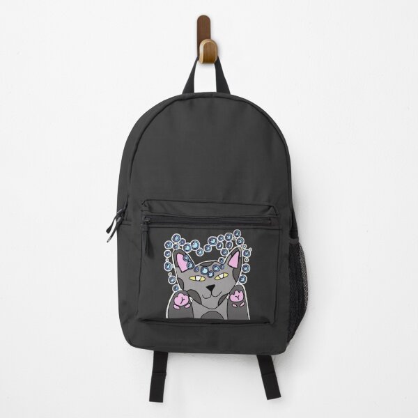 Item preview, Kawaii Gray Bubble Cat ┃Adorable Floating Kitty Art designed and sold by Cherry Prism Designs.
