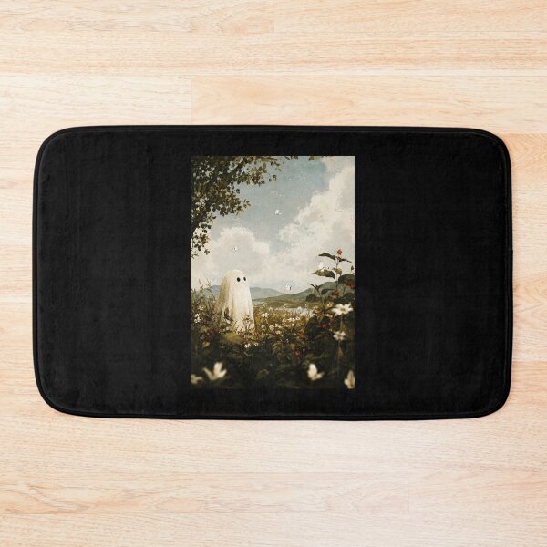 Item preview, Little Ghost in a Wildflower Meadow Under Soft Summer Skies designed and sold by ferminhays.