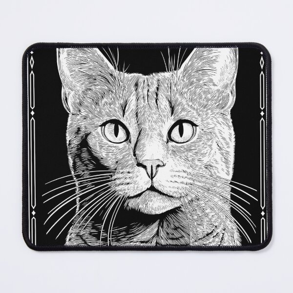 Item preview, Chartreux cat portrait designed and sold by Dahrgrim.