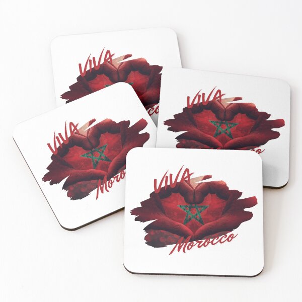 Item preview, Viva Morocco - Heart Hands Flag designed and sold by positivitymed.