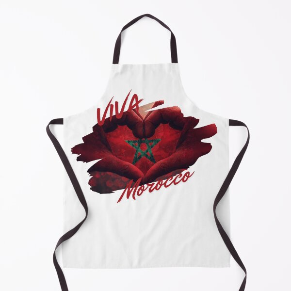 Item preview, Viva Morocco - Heart Hands Flag designed and sold by positivitymed.