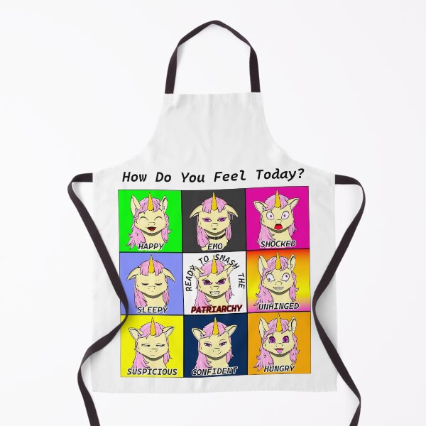 Item preview, Unicorn Mood Chart Alternate designed and sold by Batmantis275.