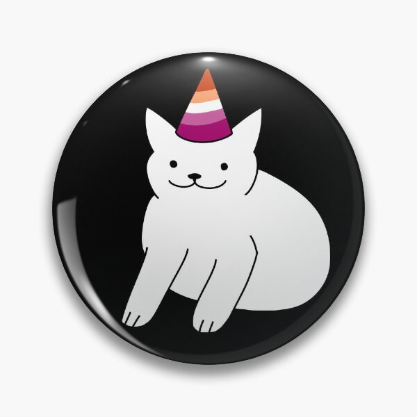 Item preview, Cute White Lesbian Cat designed and sold by Swaghettio.