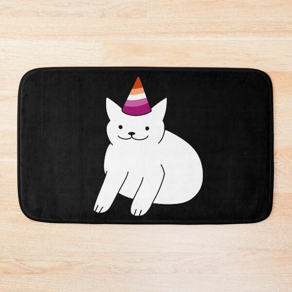 Item preview, Cute White Lesbian Cat designed and sold by Swaghettio.