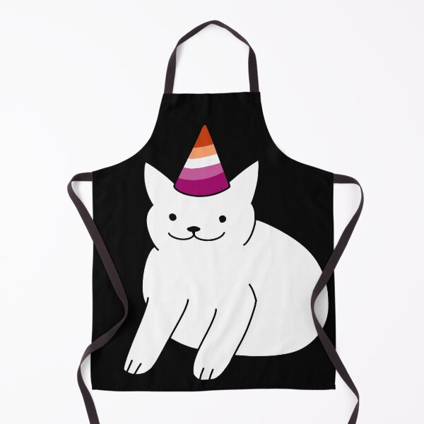 Item preview, Cute White Lesbian Cat designed and sold by Swaghettio.