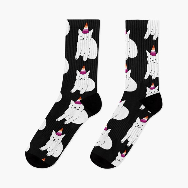 Item preview, Cute White Lesbian Cat designed and sold by Swaghettio.