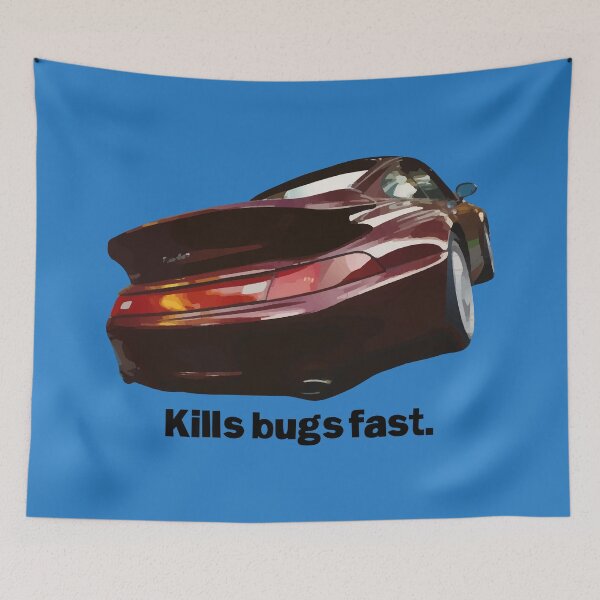 Item preview, Kills Bugs Fast designed and sold by Throttle & Threads.