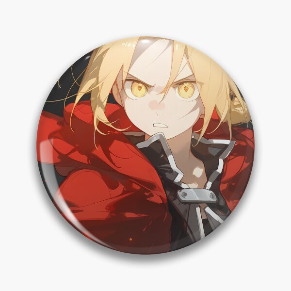 Item preview, Edward Elric Fullmetal Alchemist Golden Gaze Red Cloak designed and sold by Spraykart.