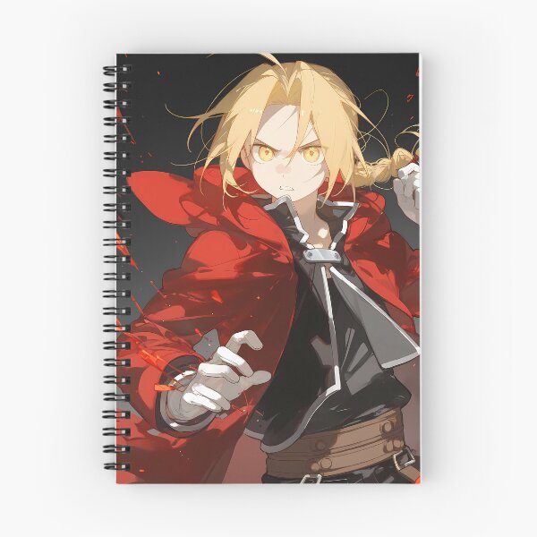 Item preview, Edward Elric Fullmetal Alchemist Golden Gaze Red Cloak designed and sold by Spraykart.
