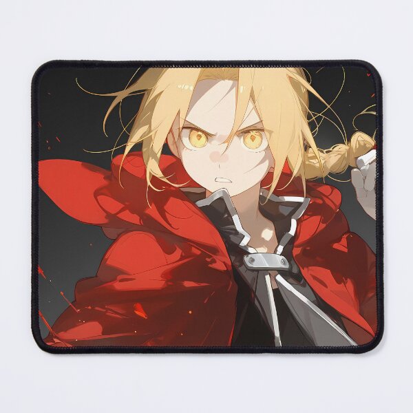 Item preview, Edward Elric Fullmetal Alchemist Golden Gaze Red Cloak designed and sold by Spraykart.