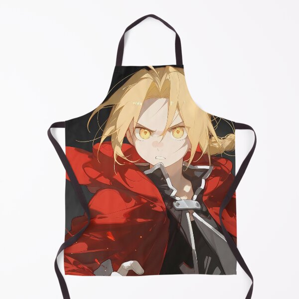 Item preview, Edward Elric Fullmetal Alchemist Golden Gaze Red Cloak designed and sold by Spraykart.