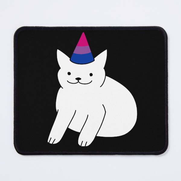 Item preview, Cute White Bisexual Cat designed and sold by Swaghettio.