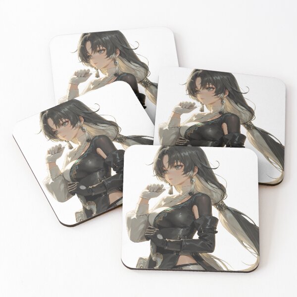 Item preview, Jianxin Wuthering Waves Calm Heroine in Black and White designed and sold by Spraykart.