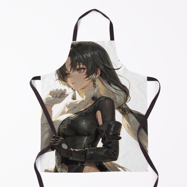 Item preview, Jianxin Wuthering Waves Calm Heroine in Black and White designed and sold by Spraykart.