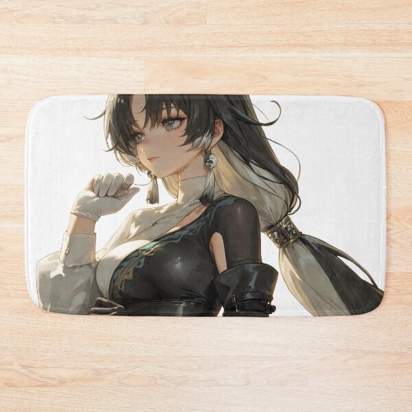 Item preview, Jianxin Wuthering Waves Calm Heroine in Black and White designed and sold by Spraykart.