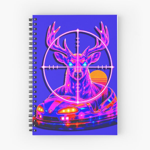 Item preview, Neon Cyber Stag: Synthetic Target designed and sold by A E S T H E T A T A G.