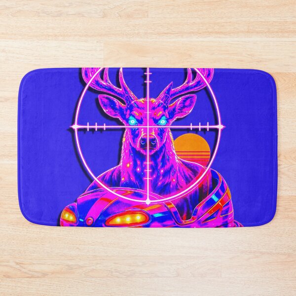 Item preview, Neon Cyber Stag: Synthetic Target designed and sold by A E S T H E T A T A G.