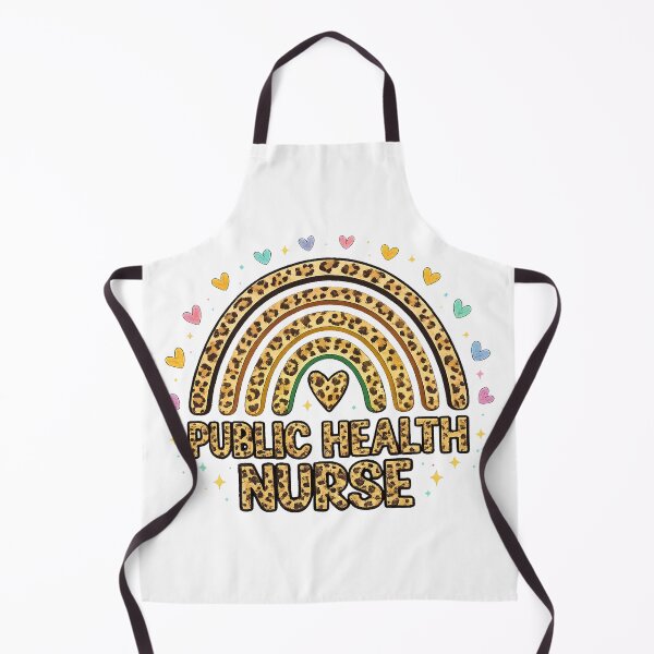 Item preview, Public Health Nurse Rainbow Leopard Public Health Nursing designed and sold by QuiteOrbit.