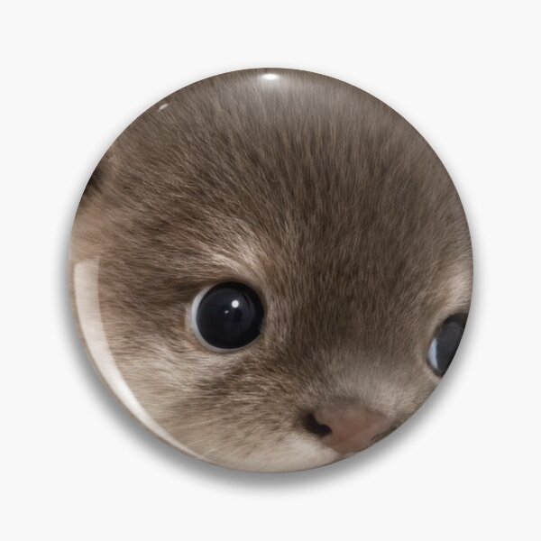 Item preview, Fluffy Baby Otter - Adorable Cuddle Watercolor Art designed and sold by Fluffy Cherish World.