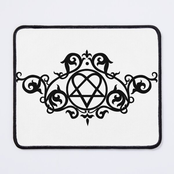 Item preview, Heartagram. Ornamental Gothic design designed and sold by Tribalgothss.