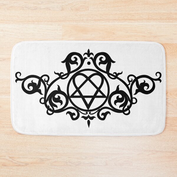 Item preview, Heartagram. Ornamental Gothic design designed and sold by Tribalgothss.