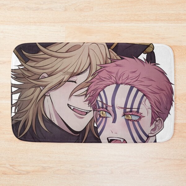 Item preview, Akaza Demon Slayer Blushing Duo Close Up designed and sold by Spraykart.