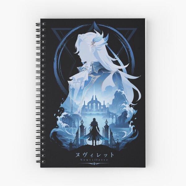 Item preview, Neuvillette Inspired Hydro Judge Anime Fantasy Design designed and sold by ijunk.