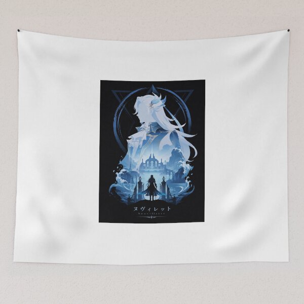 Item preview, Neuvillette Inspired Hydro Judge Anime Fantasy Design designed and sold by ijunk.