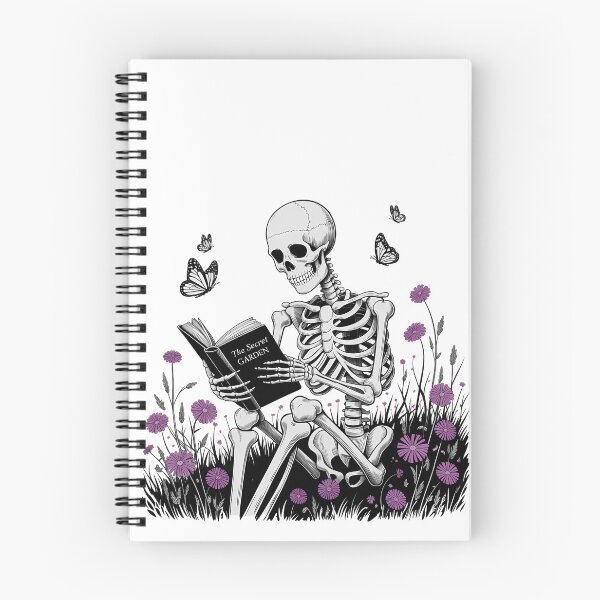 Item preview, Reading Skeleton designed and sold by kraftedbykate17.