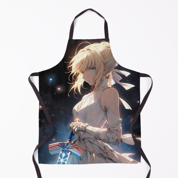 Item preview, Saber Fate Stay Night White Dress Moonlit Resolve designed and sold by Spraykart.