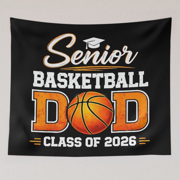 Item preview, Senior Basketball Dad Class of 2026 Graduation Pride Sports Parent designed and sold by allistermariam.