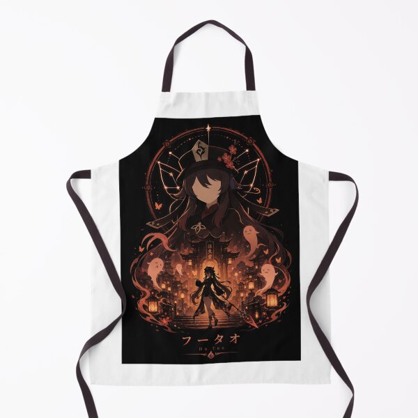 Item preview, Hu Tao Inspired Pyro Ghost Anime Fantasy Design designed and sold by ijunk.