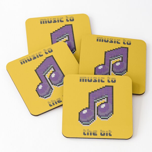 Item preview, Music to the Bit - 3D Voxel Pixel Art Note designed and sold by Eber-Store.