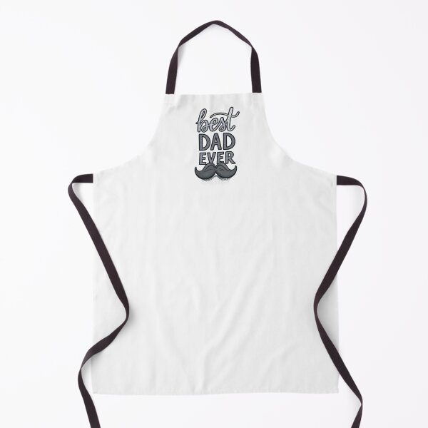 Item preview, Best Dad Ever with Black/White/Gray Mustache designed and sold by JeweledDesigns.