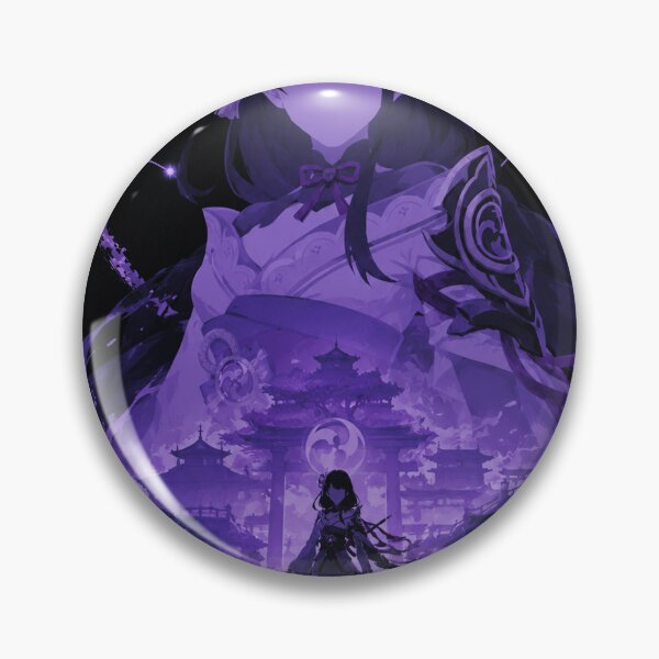 Item preview, Raiden Shogun Inspired Electro Samurai Anime Fantasy Design designed and sold by ijunk.