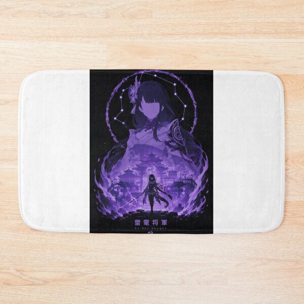 Item preview, Raiden Shogun Inspired Electro Samurai Anime Fantasy Design designed and sold by ijunk.
