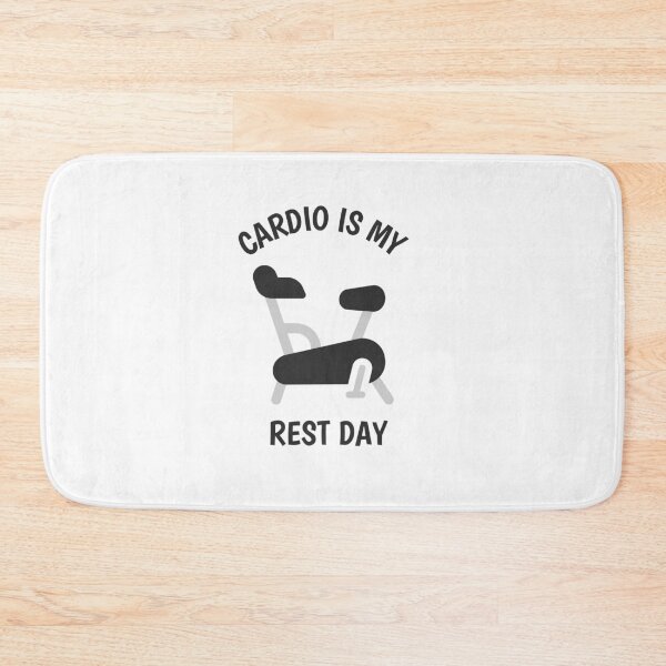 Item preview, Cardio Is My Rest Day Gym Funny designed and sold by AmberStoneCo.