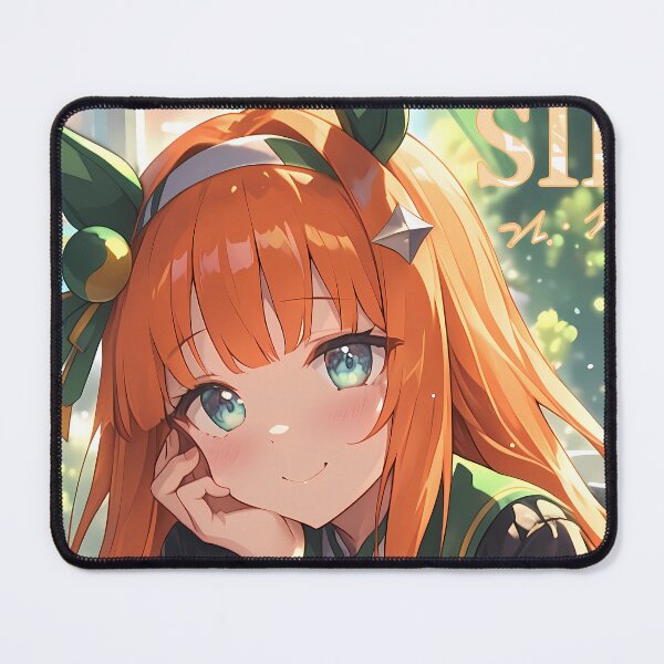 Item preview, Silence Suzuka Uma Musume Pretty Derby Orange Hair School Uniform Glow designed and sold by SuperTeamCanada.