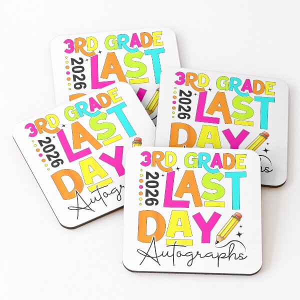 Item preview, 2026 Last Day of School Autograph 3rd Grade Graduation T-Shirt designed and sold by JJLetterDesigns.
